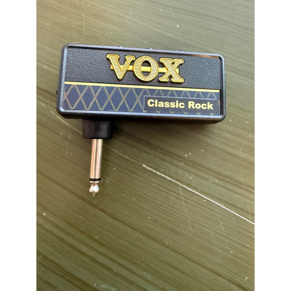 VOX‎ amPlug Classic Rock AP-CR Headphone Guitar Amplifier Power 2 AAA Batteries